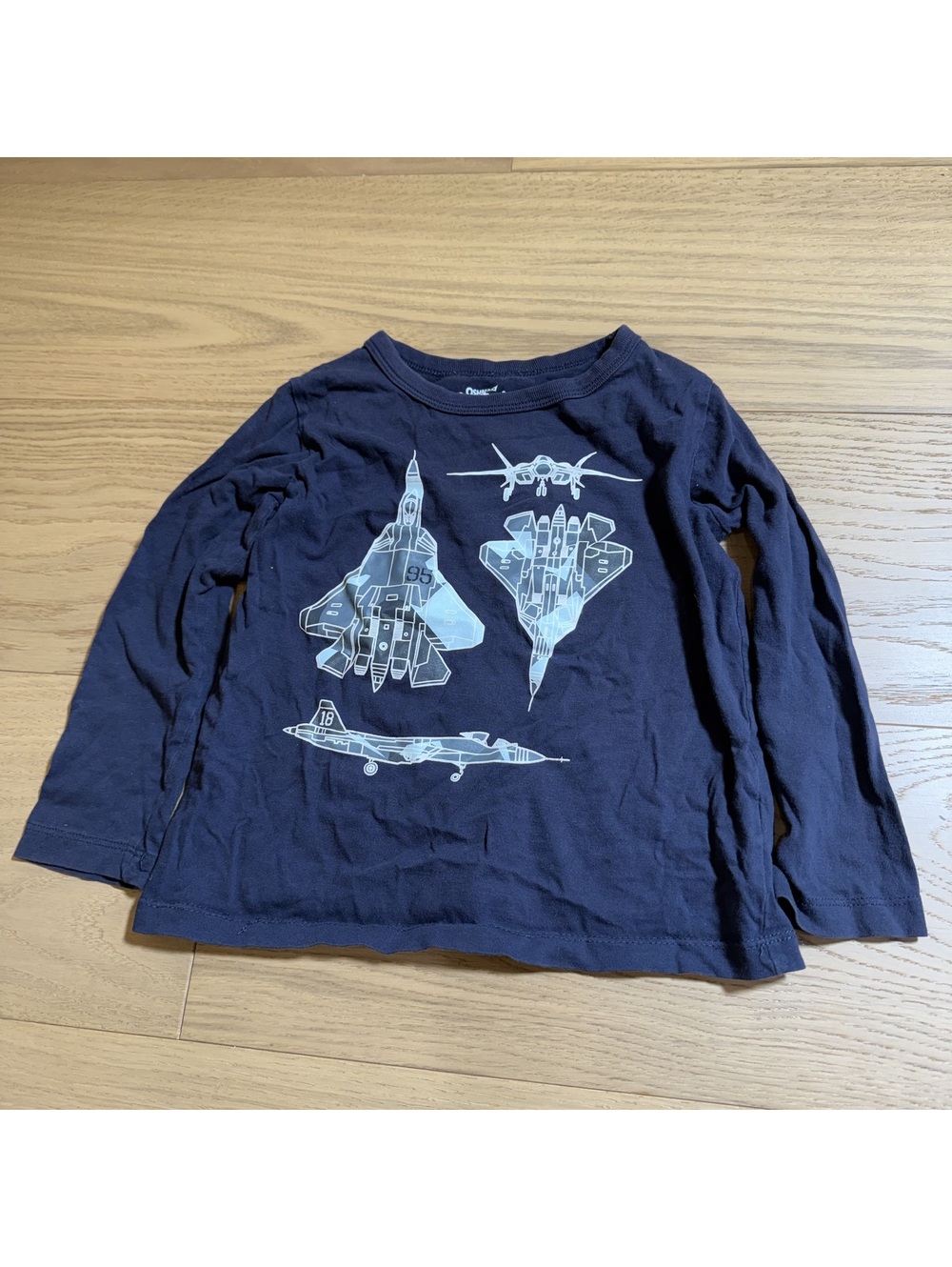 OshKosh B'gosh Kids' Navy Long-Sleeve Tee – Size 4T